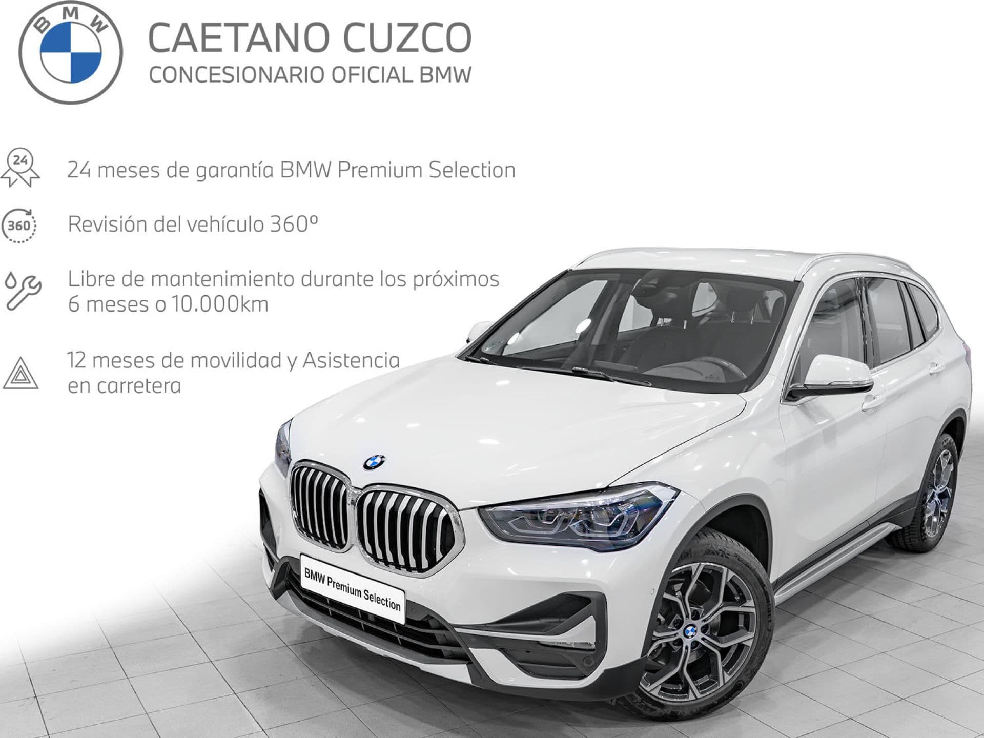 BMW X1 sDrive18d, color Alpinweiß (sólido), 2022