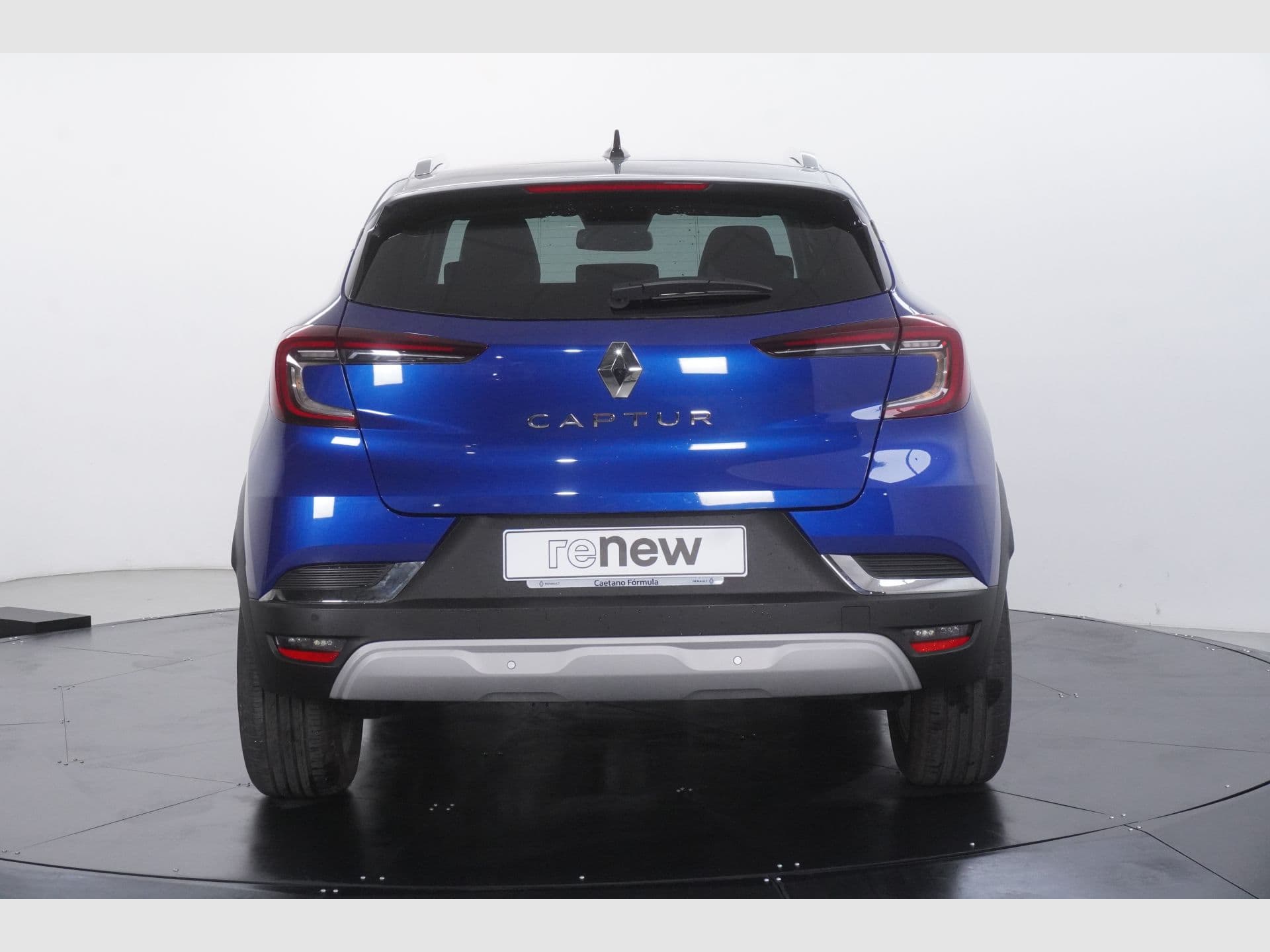 Renault Captur Zen TCe 90, color Azul Rayo (metalizado) + techo Gris Highland, 2022, foto 4 de 6
