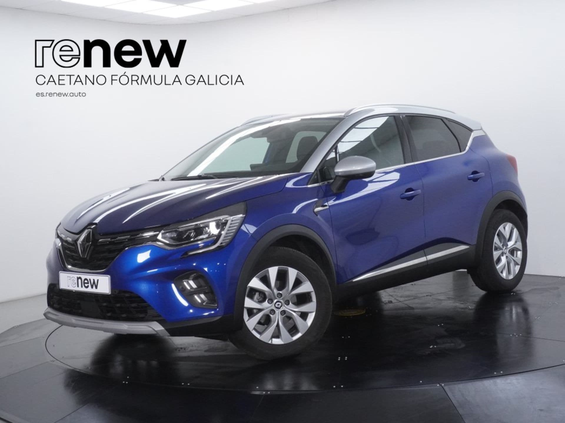 Renault Captur Zen TCe 90, color Azul Rayo (metalizado) + techo Gris Highland, 2022, foto 1 de 6