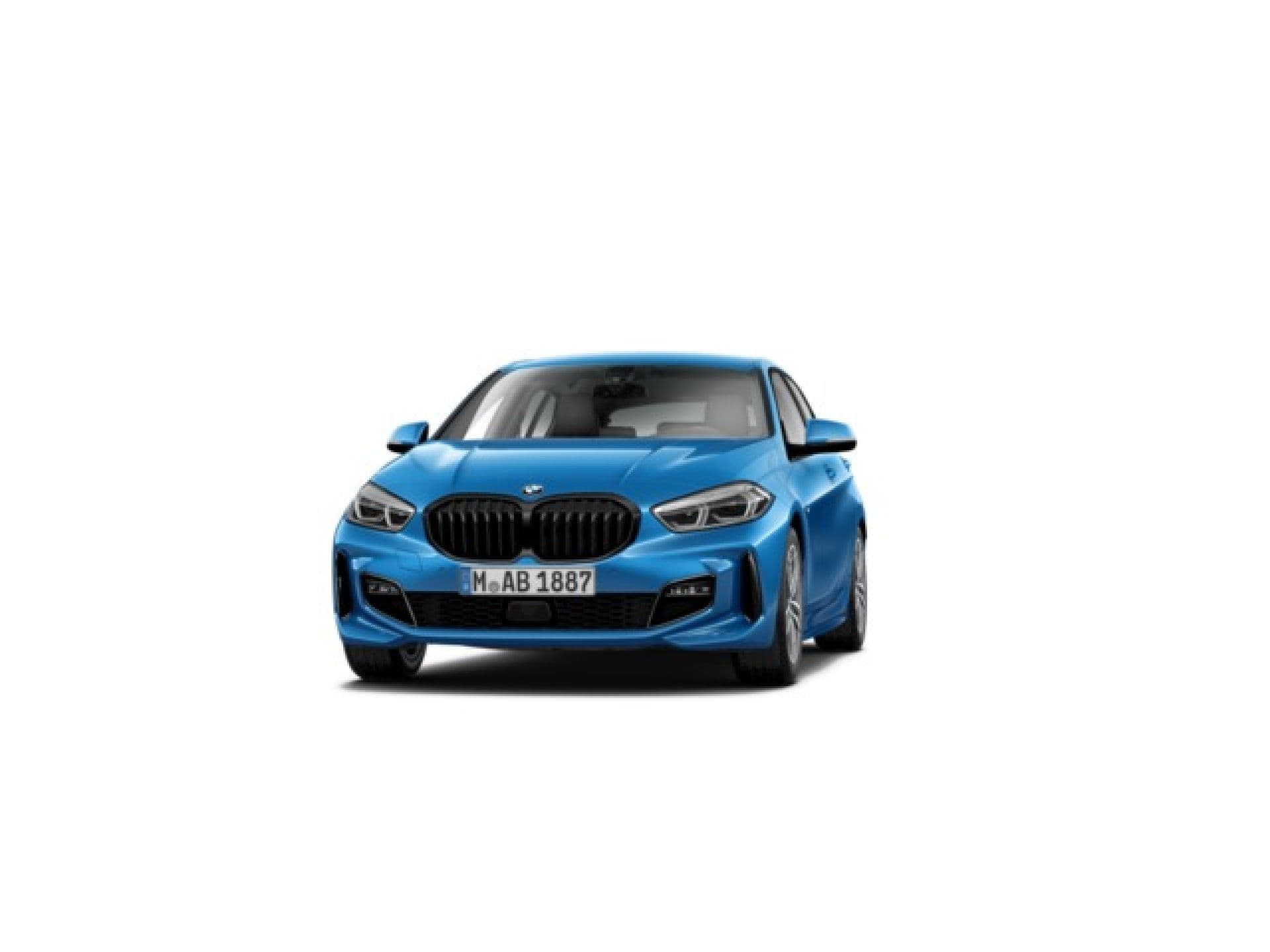 BMW Serie 1 116d, color Pintura metalizada Misano Blau, 2020, foto 1 de 8
