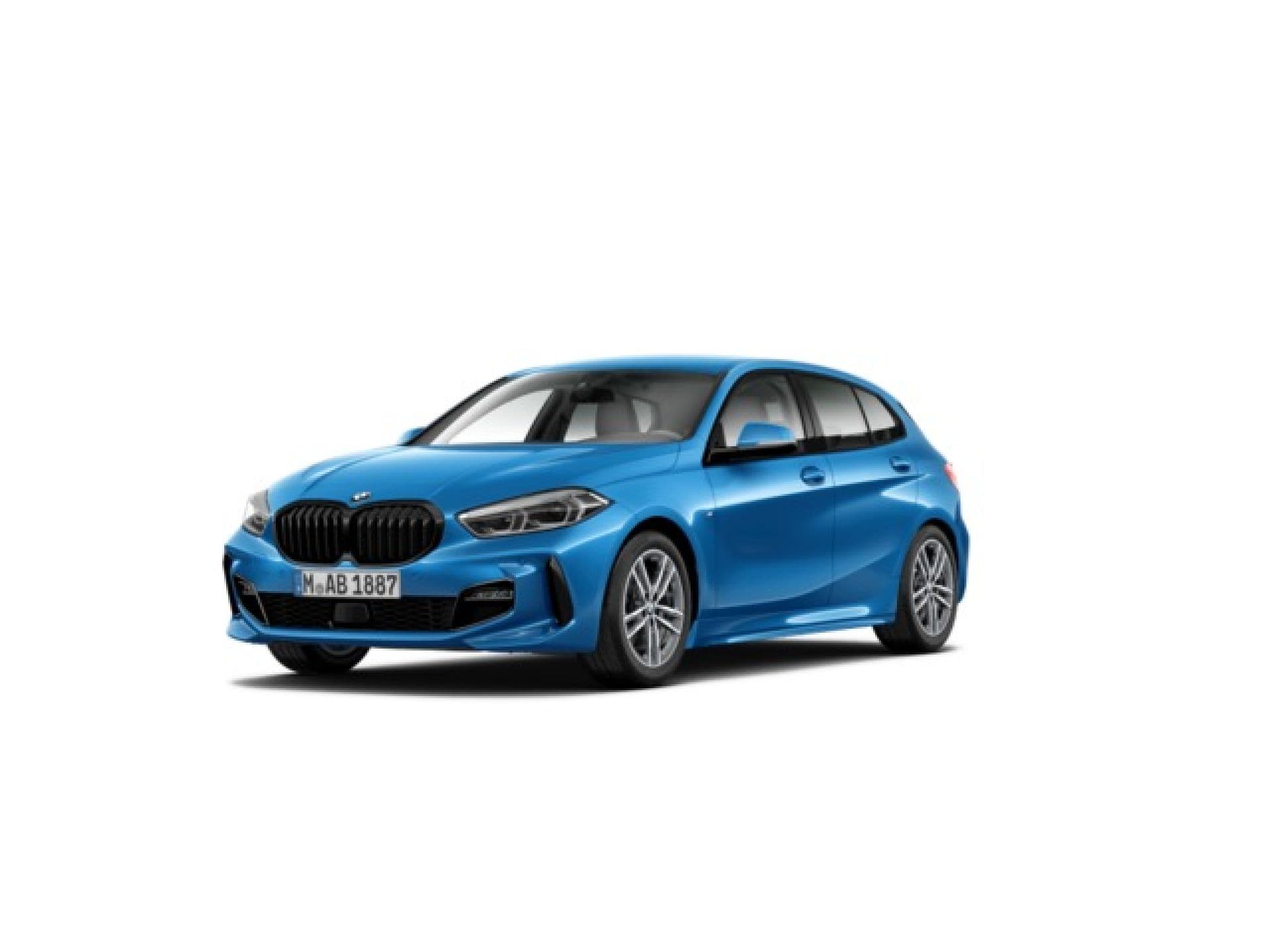 BMW Serie 1 116d, color Pintura metalizada Misano Blau, 2020, foto 3 de 8