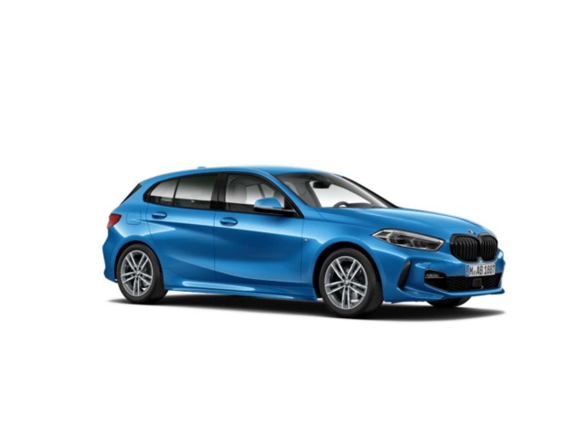 BMW Serie 1 116d, color Pintura metalizada Misano Blau, 2020, foto 4 de 8