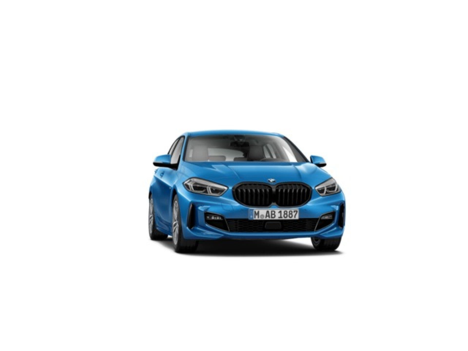 BMW Serie 1 116d, color Pintura metalizada Misano Blau, 2020, foto 6 de 8