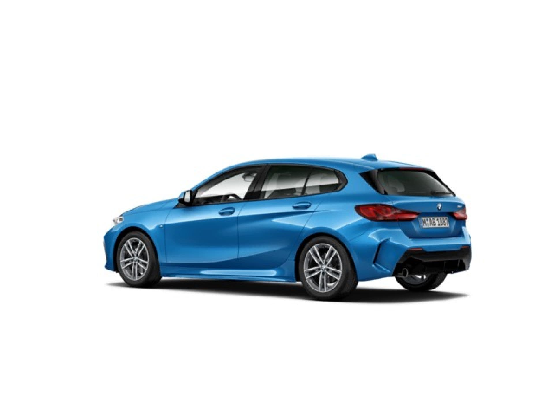 BMW Serie 1 116d, color Pintura metalizada Misano Blau, 2020, foto 7 de 8