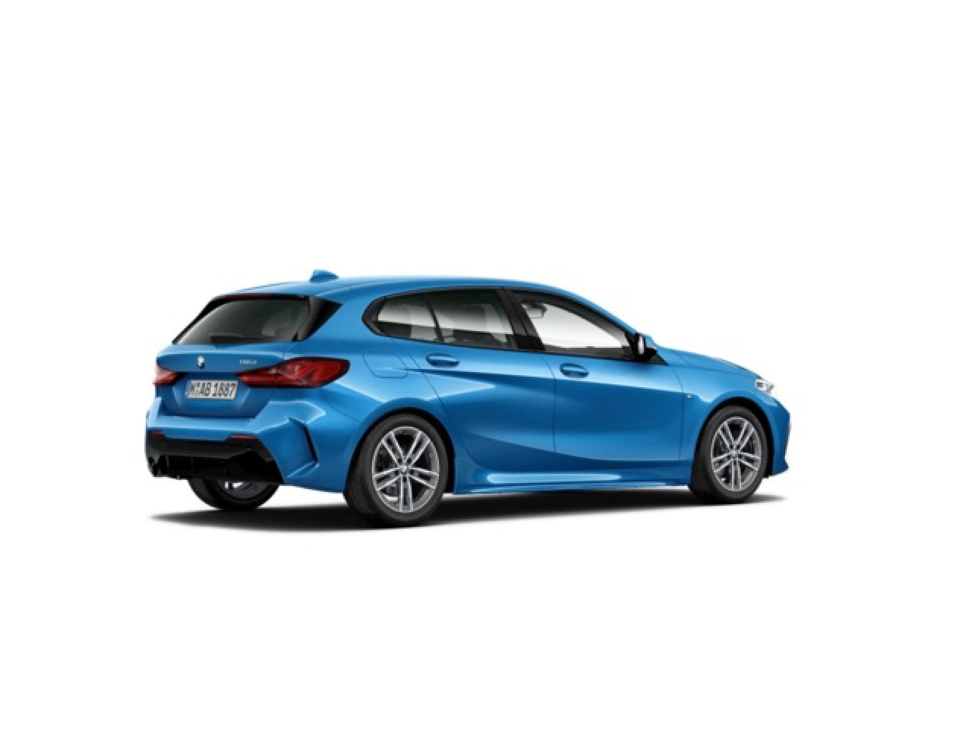 BMW Serie 1 116d, color Pintura metalizada Misano Blau, 2020, foto 8 de 8