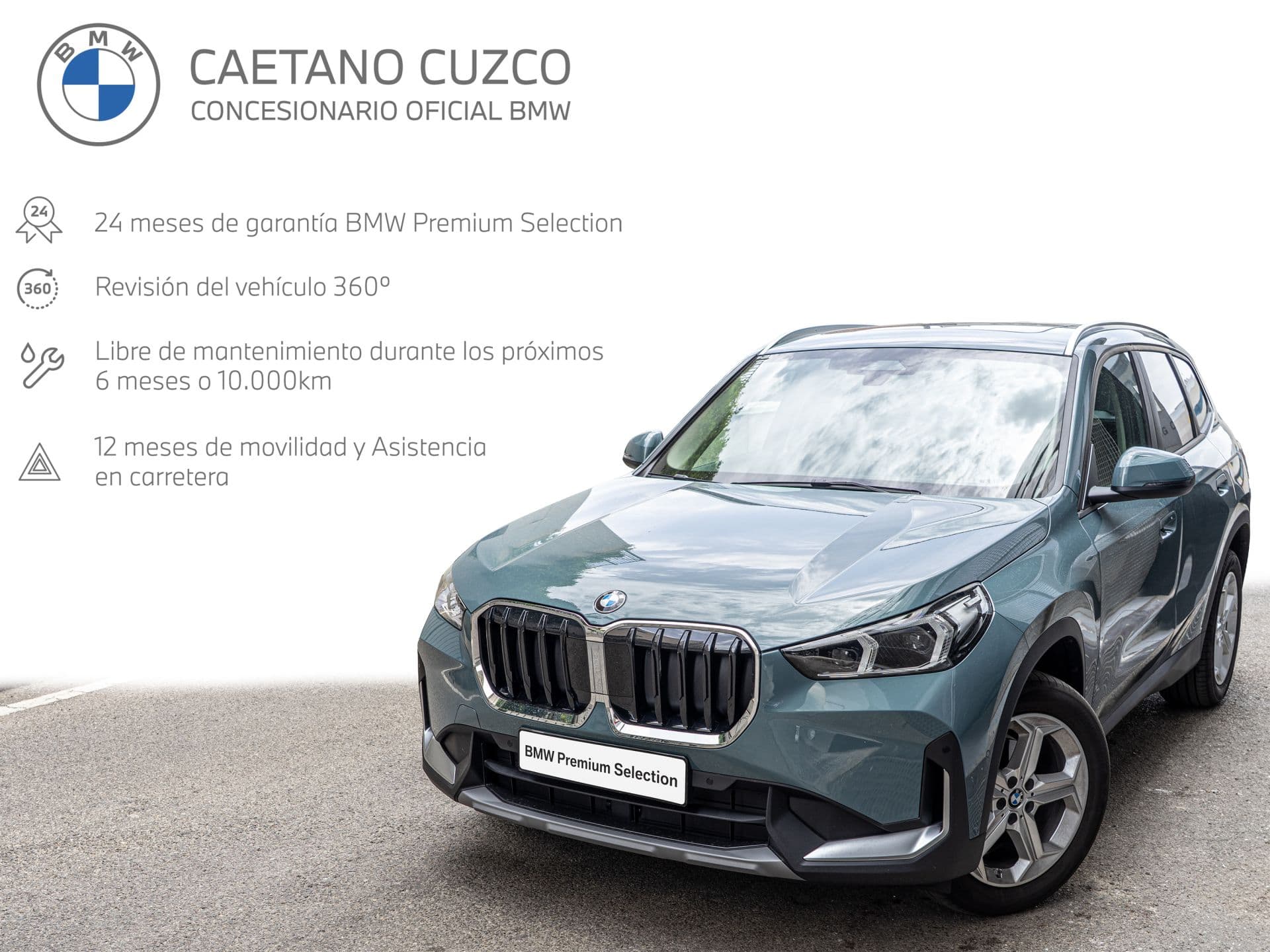 BMW X1 sDrive18d, color Estoril Blau (metalizado), 2024, foto 1 de 12