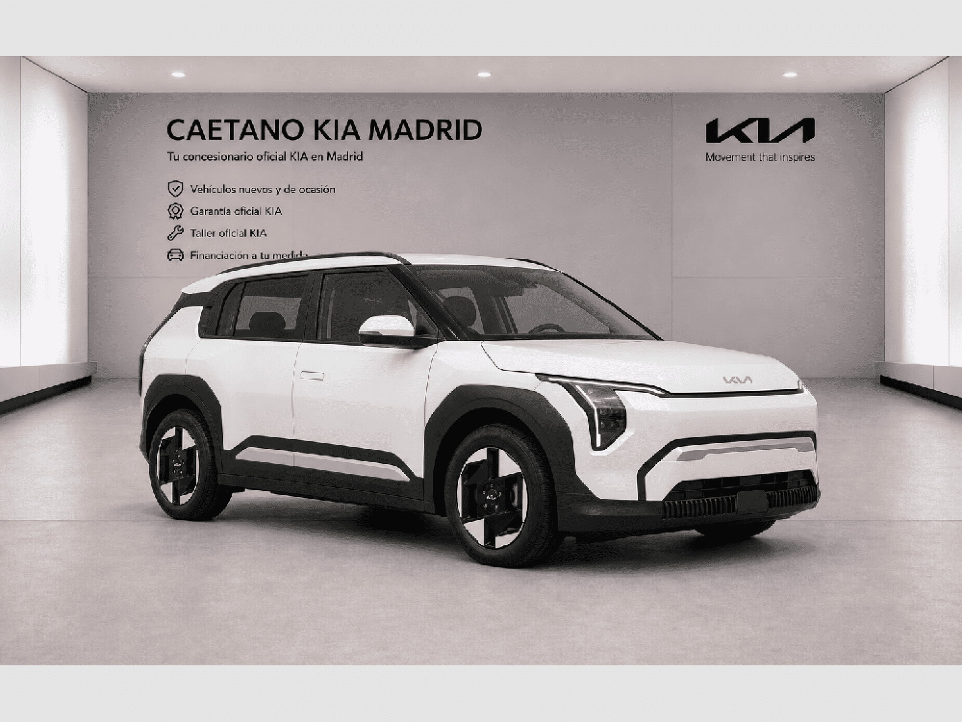 Kia EV3 Air Long Range, color Snow White Pearl (metalizada), 2025, foto 2 de 4