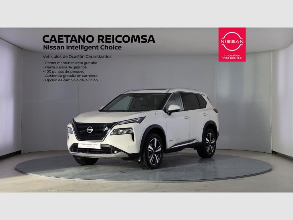 Nissan X-Trail  5 Plazas 1.5 e-POWER 152kW (204CV) A/T 4x2 Tekna, color LUNAR WHITE, 2023