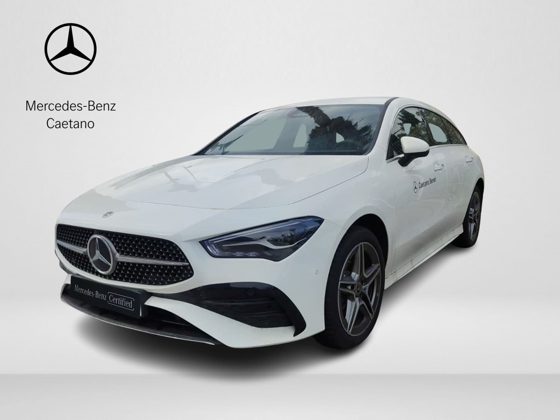 Mercedes-Benz CLA 250 e Shooting Brake demo, blanco