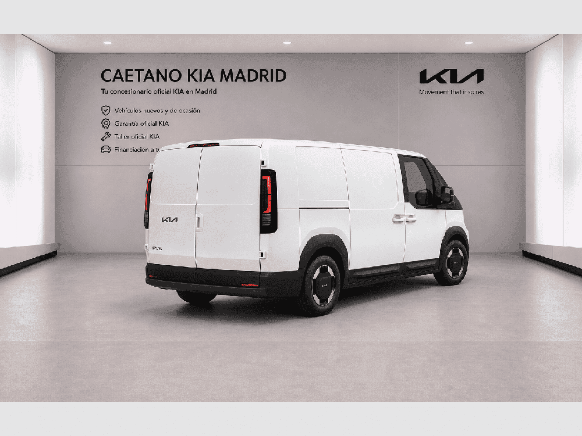 Kia PV5 Cargo L2H1 Long Range Plus, color Clear White (sólida), 2025, foto 3 de 4