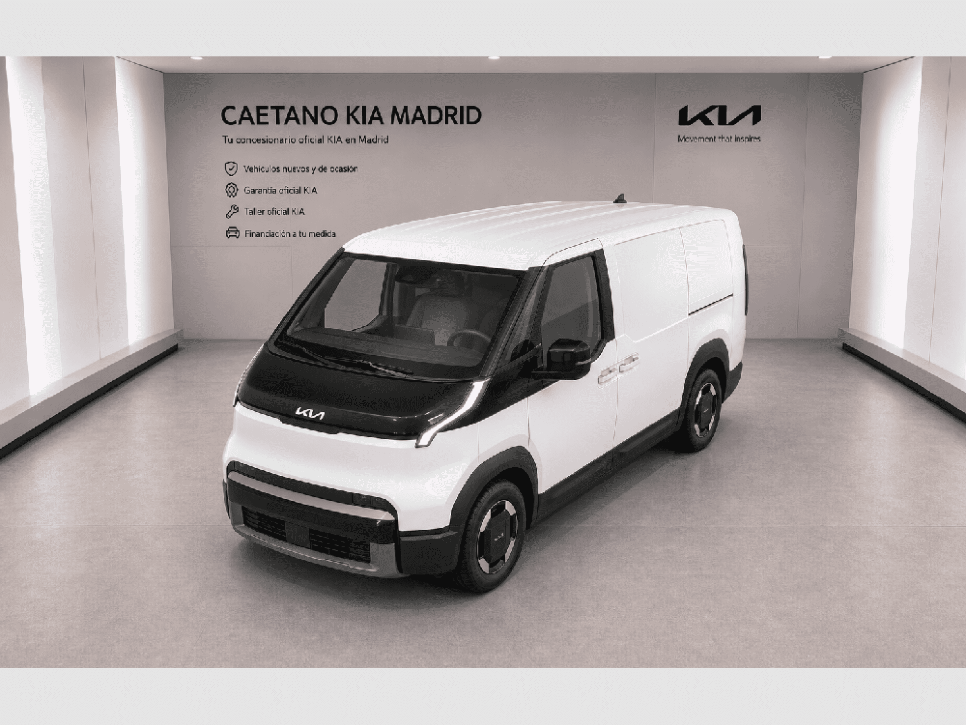 Kia PV5 Cargo L2H1 Long Range Plus, color Clear White (sólida), 2025