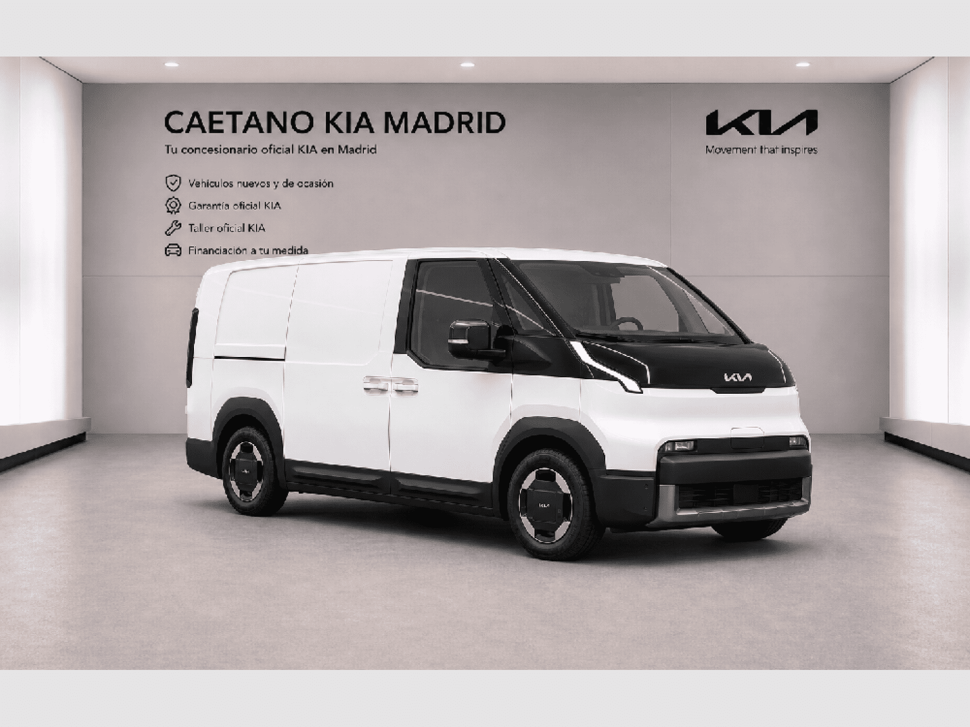 Kia PV5 Cargo L2H1 Long Range Plus, color Clear White (sólida), 2025, foto 2 de 4