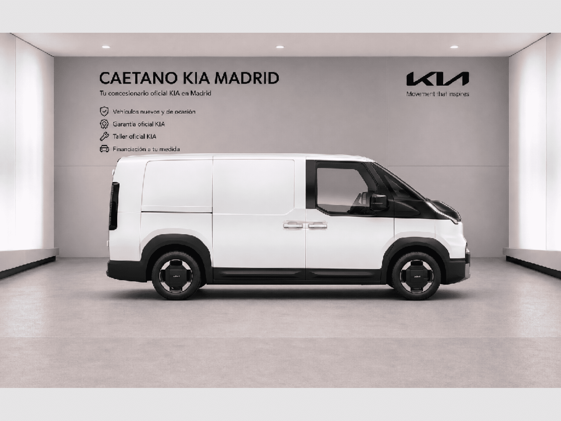 Kia PV5 Cargo L2H1 Long Range Plus, color Clear White (sólida), 2025, foto 4 de 4