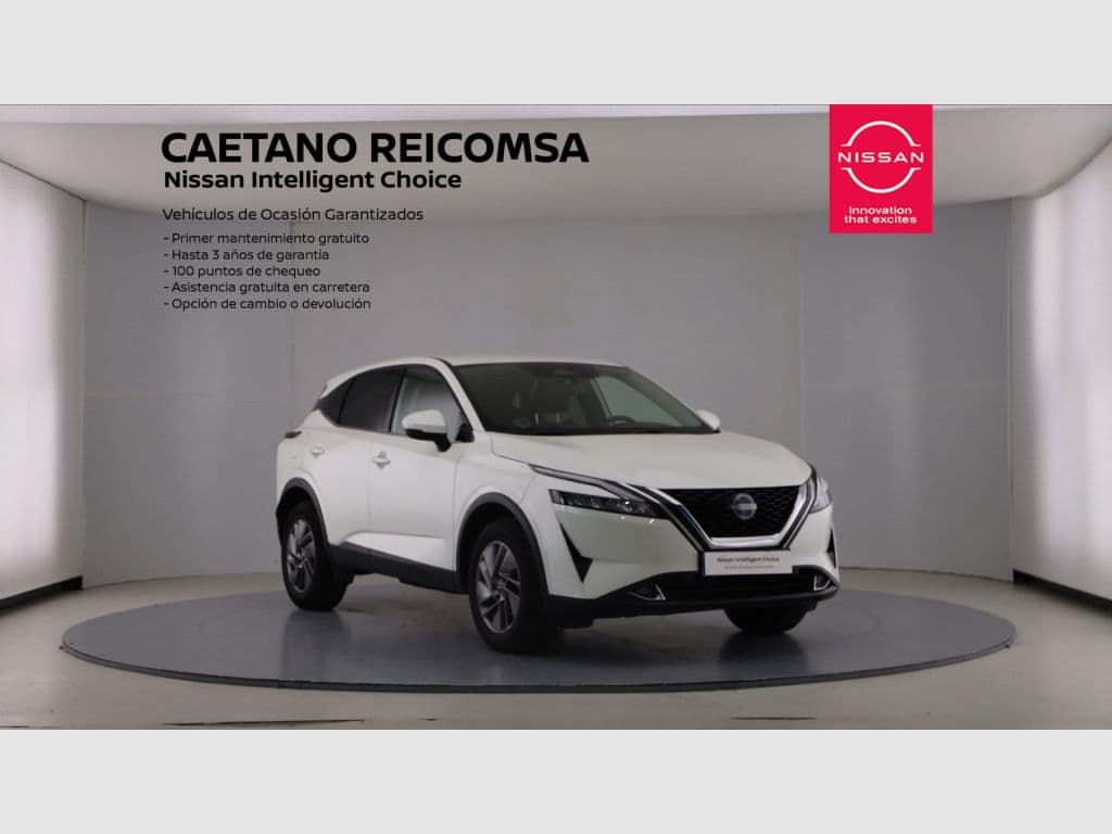 Nissan Qashqai DIG-T 103kW (140CV) mHEV 4x2 Acenta, color Lunar White (perlada), 2023
