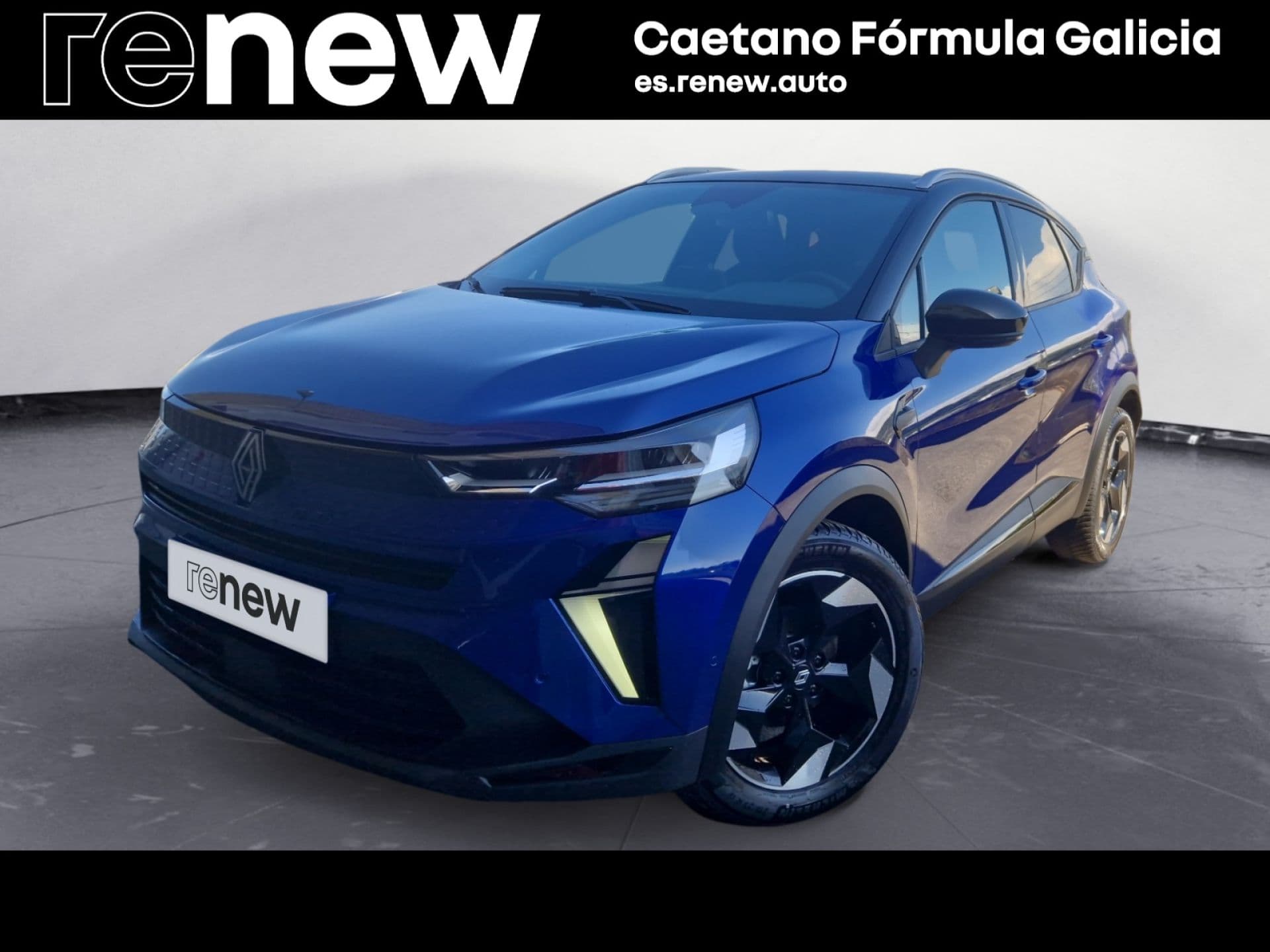 Renault Captur techno TCe 67kW (90CV), color Azul Rayo (metalizado) + techo negro, 2026