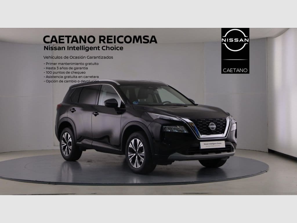 Nissan X-Trail 5 plazas 1.5 VC Turbo 120 kW MHEV 4x2 N-Connecta, color GALAXY BLACK, 2023