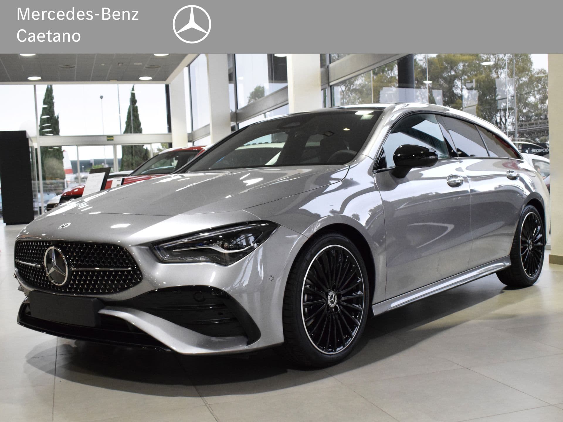 Mercedes-Benz CLA 200 d Shooting Brake demo, plata hightech (metalizado)