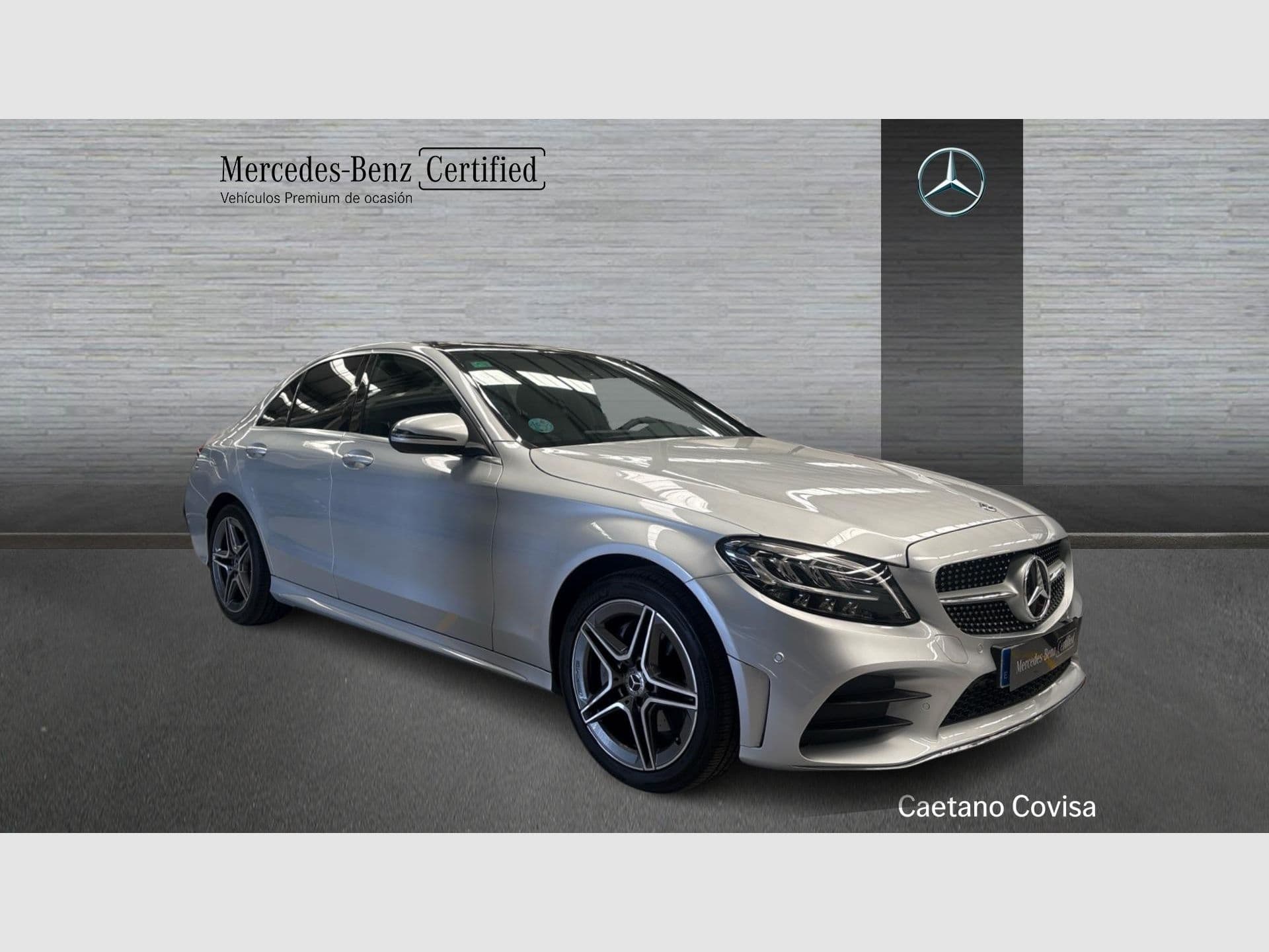 Mercedes-Benz Clase C 200 d, color Plata Iridio (metalizado), 2020, foto 3 de 8