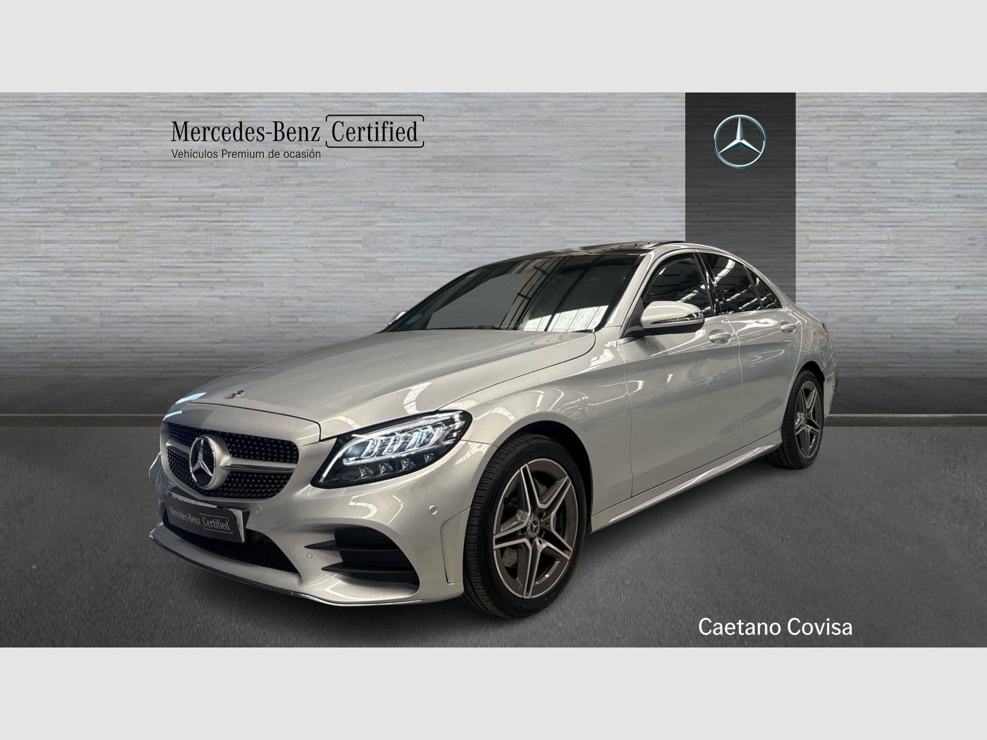 Mercedes-Benz Clase C 200 d, color Plata Iridio (metalizado), 2020, foto 1 de 8