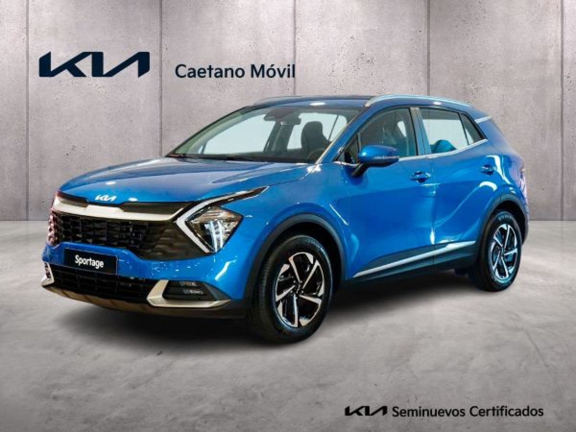 Kia Sportage 1.6 T-GDi MHEV 110kW (150CV) Drive 4x2, color Blue Flame (metalizado), 2024