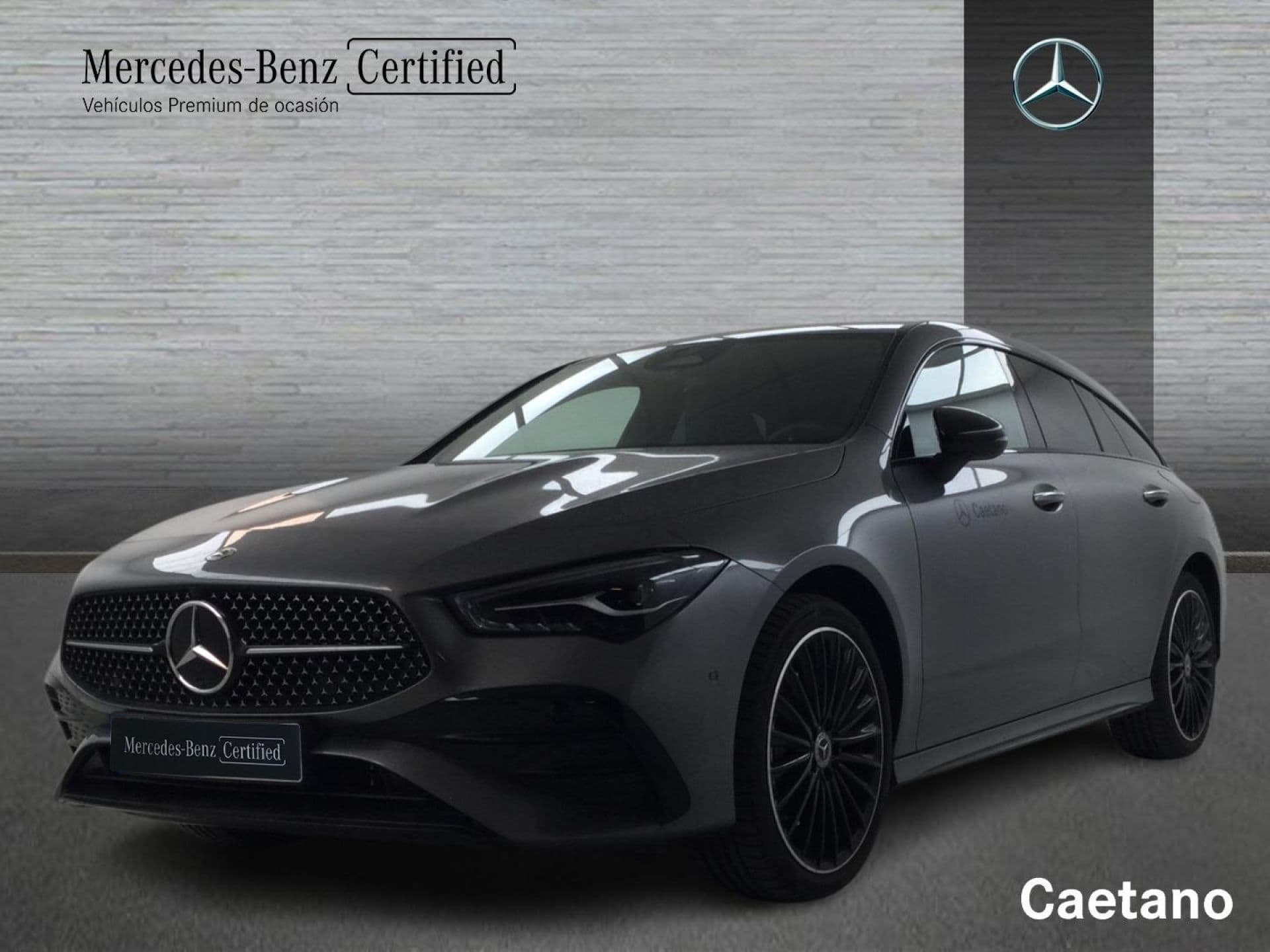Mercedes-Benz CLA 250 e Shooting Brake demo, gris montaña (metalizado)