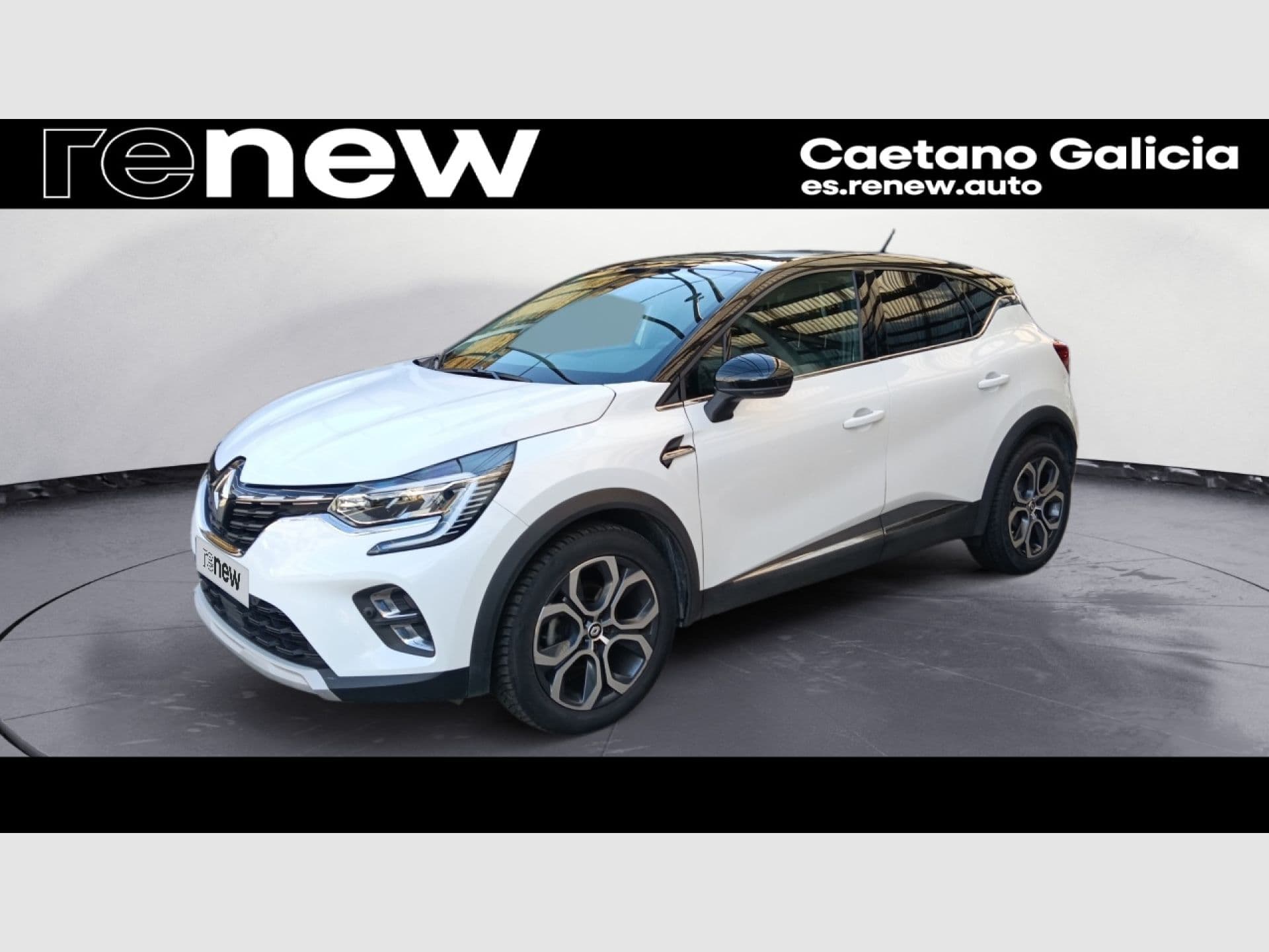 Renault Captur zen fast track TCe 103 kW (140CV) GPF, color Blanco Nacarado (metalizado) + techo negro, 2022, foto 1 de 6