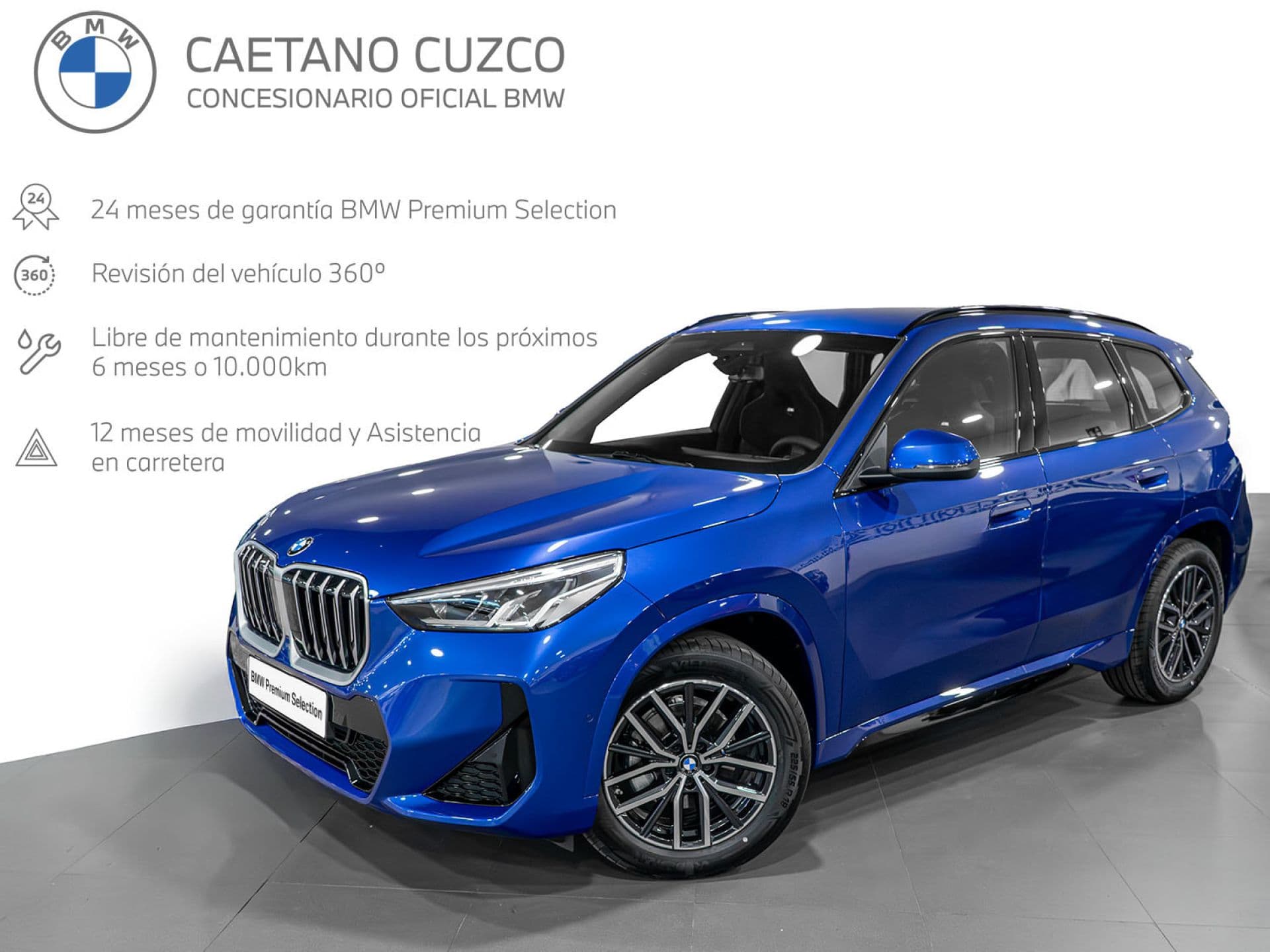 BMW X1 sDrive20d, color Portimao Blau (metalizada), 2026