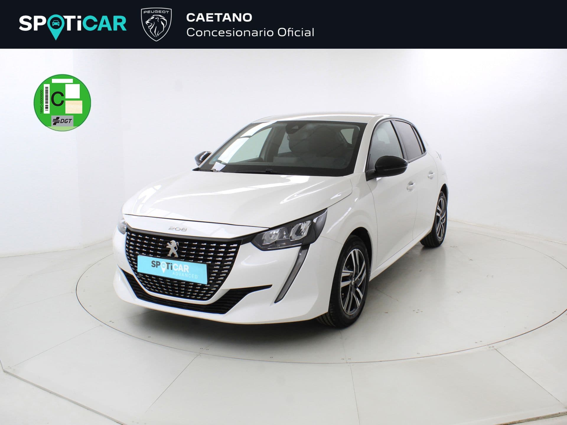 Peugeot 208 PureTech 73kW (100CV) Allure Pack, color Blanco, 2023