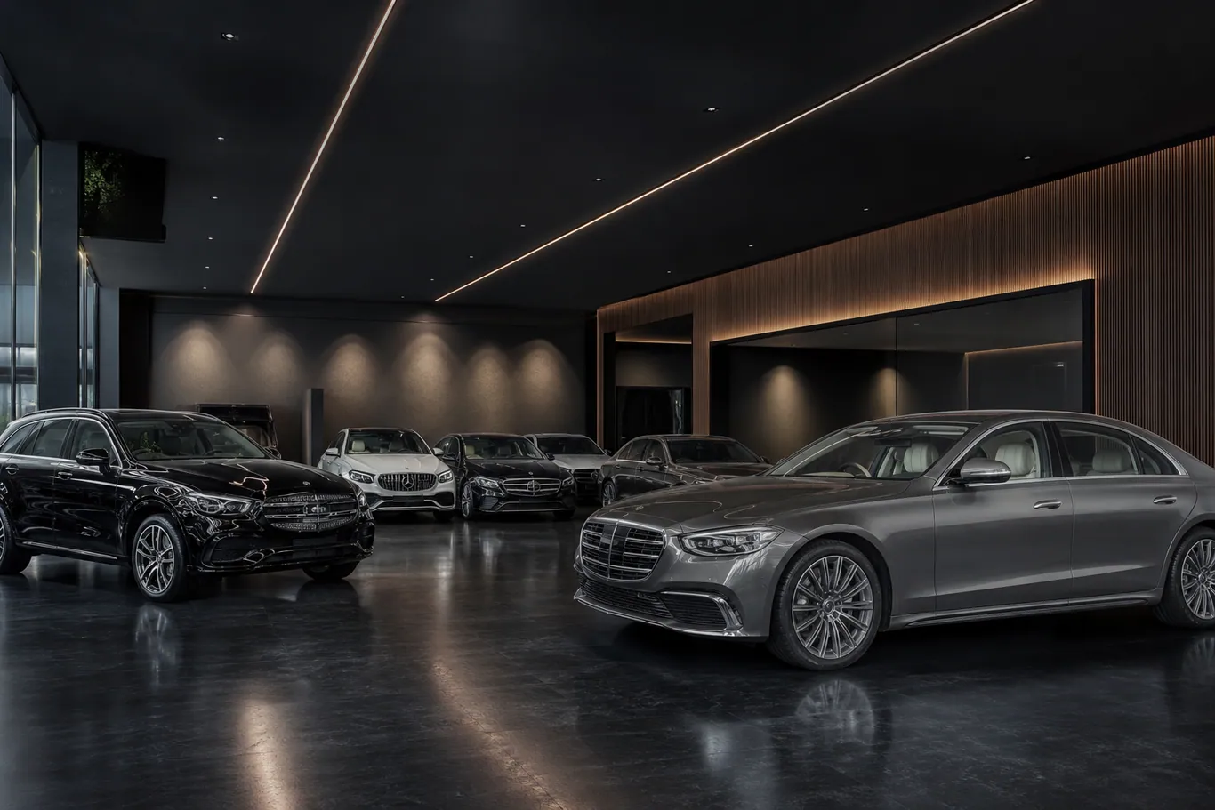 Mercedes-Benz de ocasión en exposición