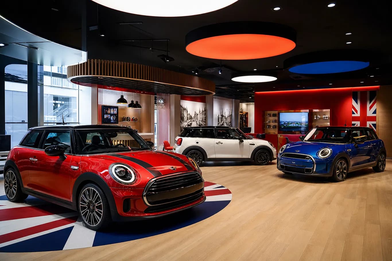 Interior MINI Caetano en Barcelona
