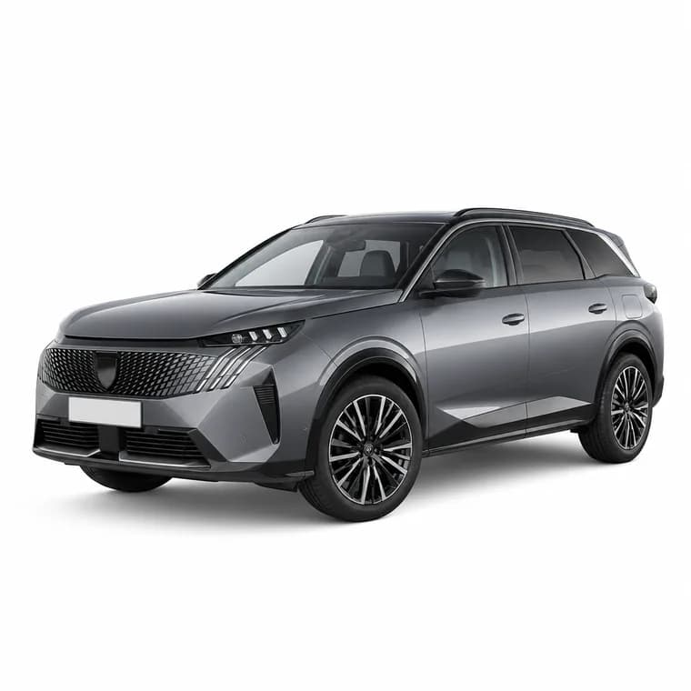 SUV híbrido de siete plazas en vista lateral