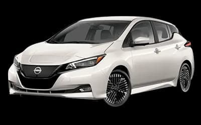 Foto del Nissan Leaf con fondo transparente