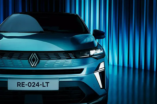 Foto de la parte frontal del Renault Symbioz