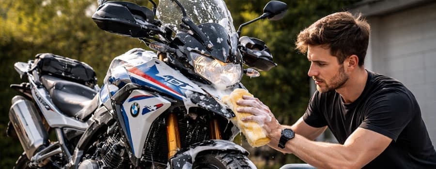 Limpieza motorrad