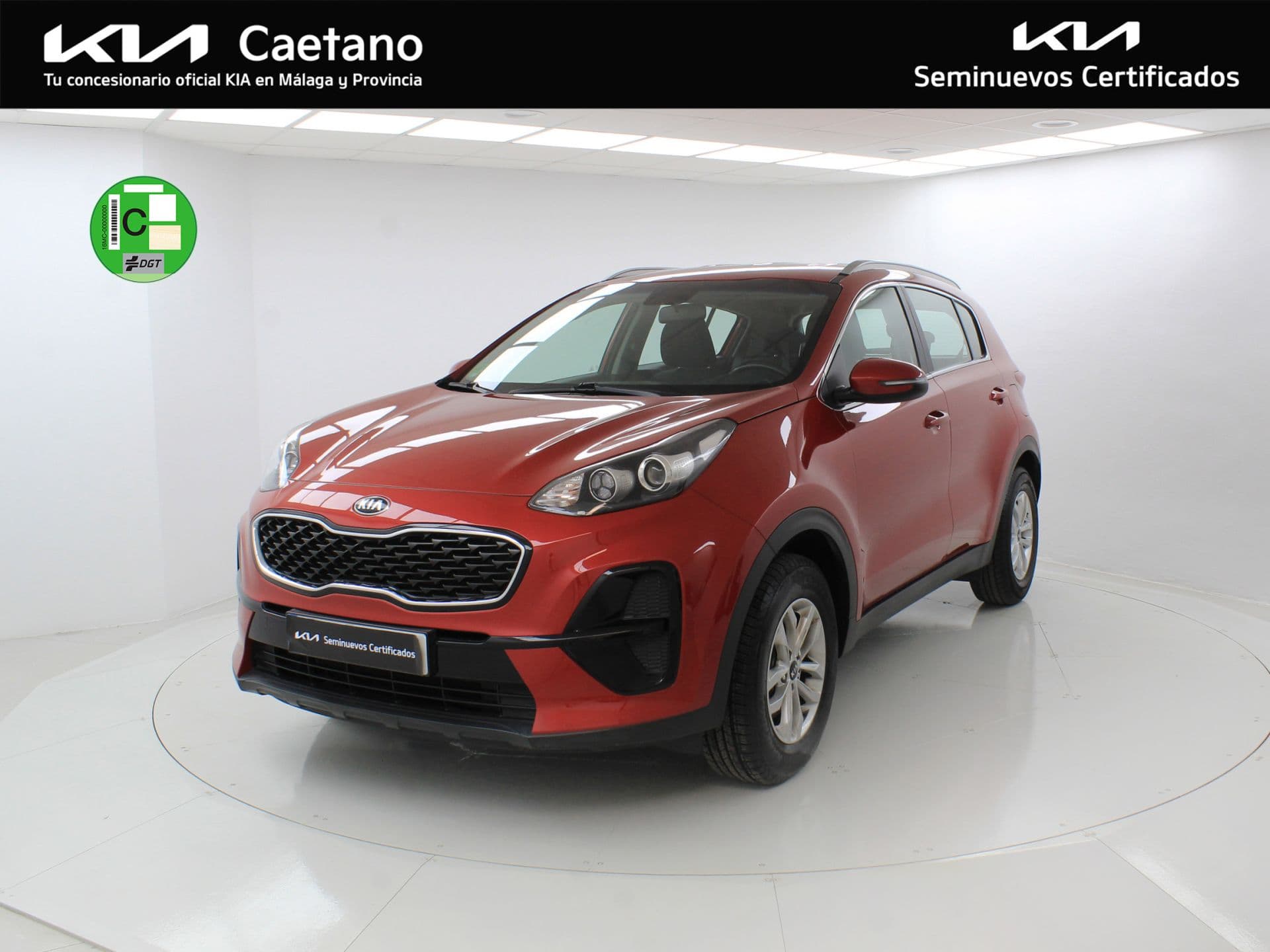 Kia Sportage 1.6 GDi 97kW (132CV) Concept 4x2, color Infra Red (metalizado), 2019