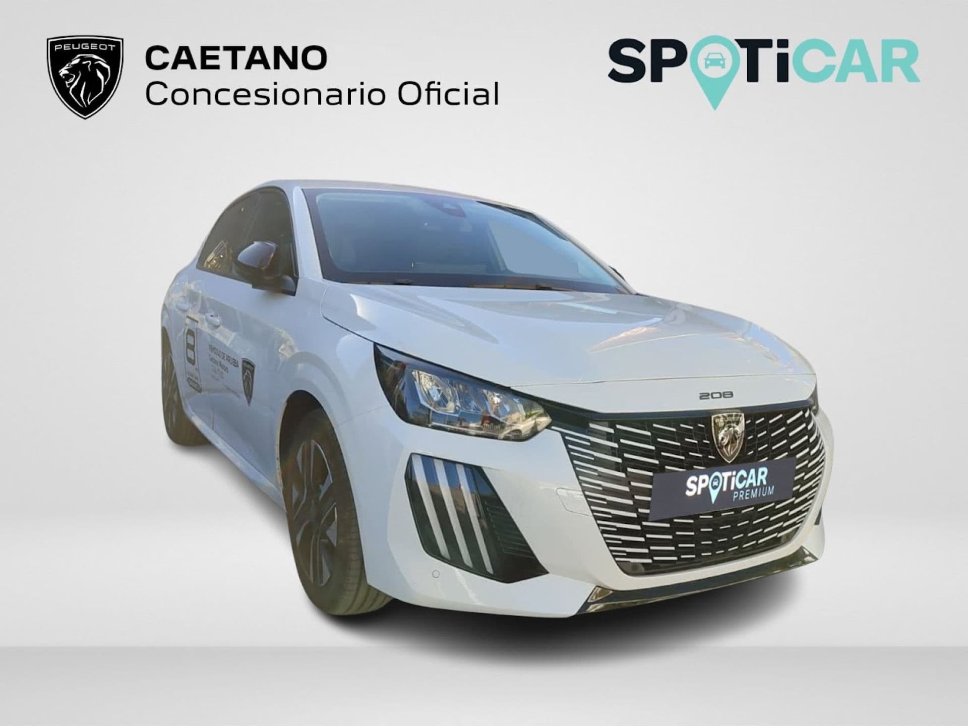 Peugeot 208 Allure Gasolina 100 S&S 6 Vel. MAN, color Blanco Banquise (opaco), 2025
