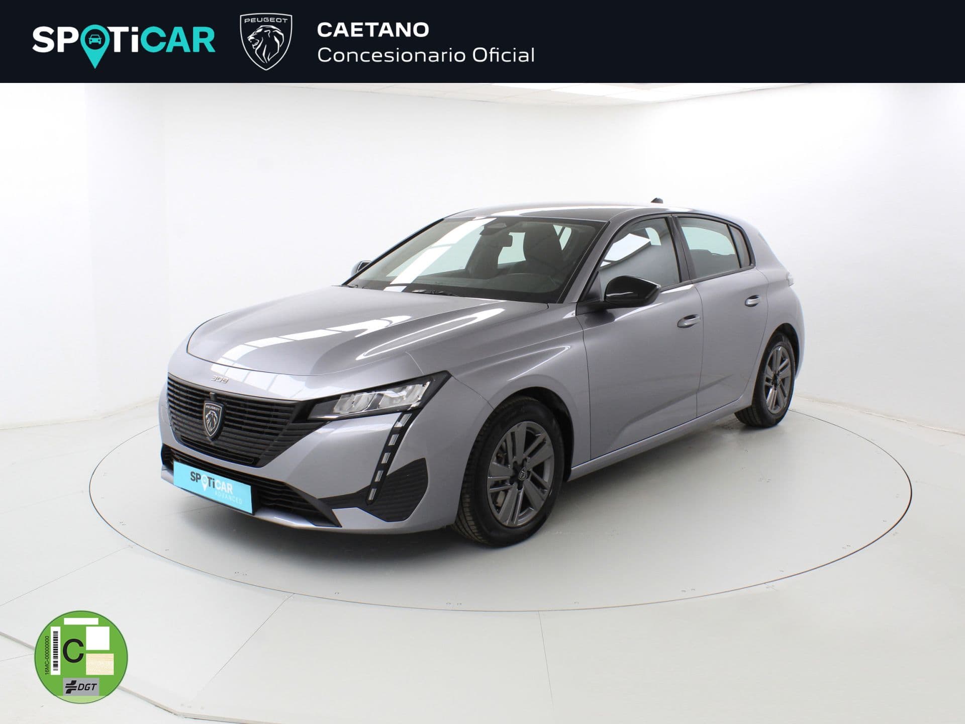 Peugeot 308 5P Active Pack Puretech 110 S&S MAN, color Gris Artense Metalizado, 2022, foto 1 de 6
