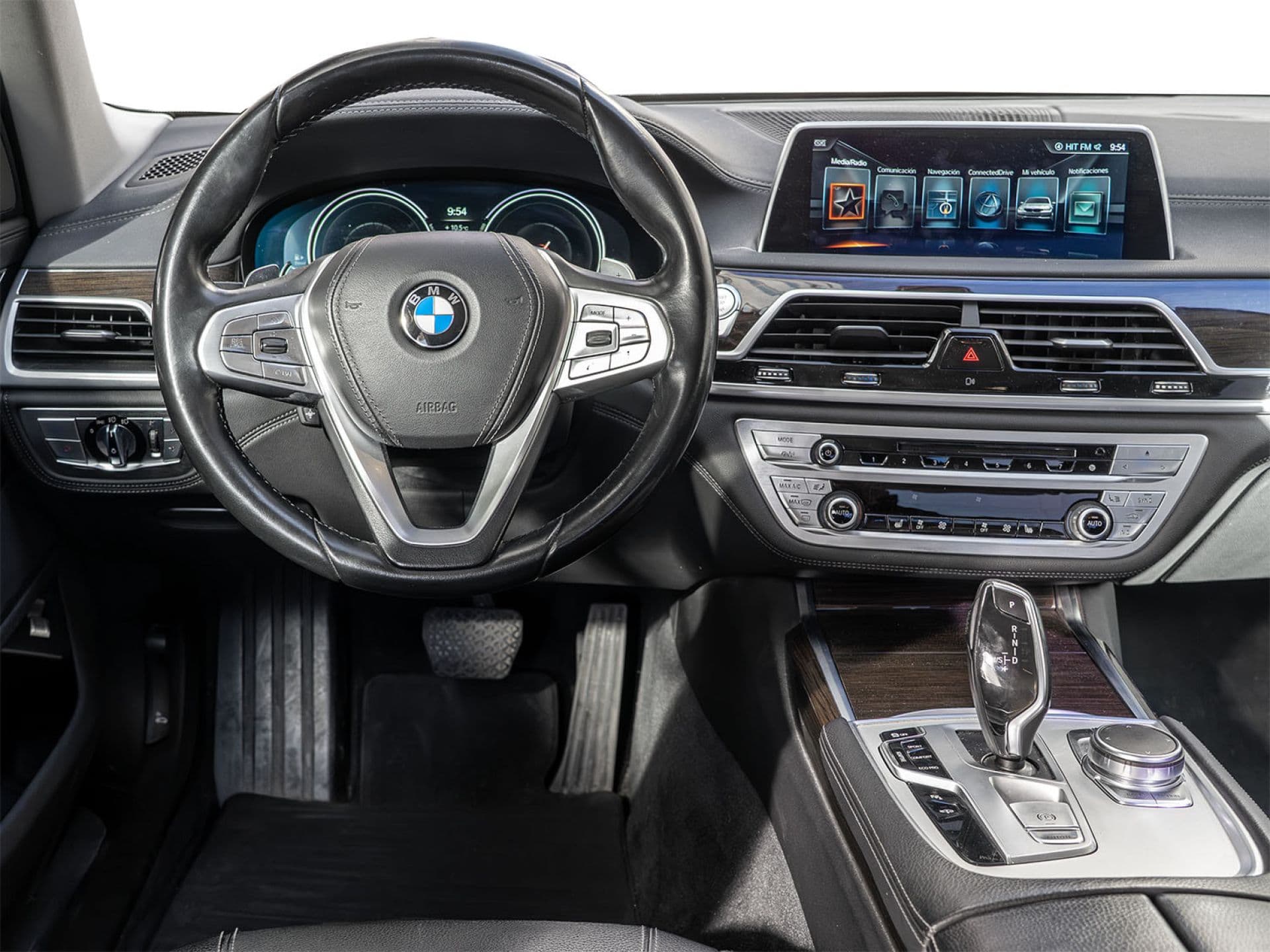 BMW Serie 7 730dA, color Saphirschwarz (metalizado), 2016, foto 8 de 8