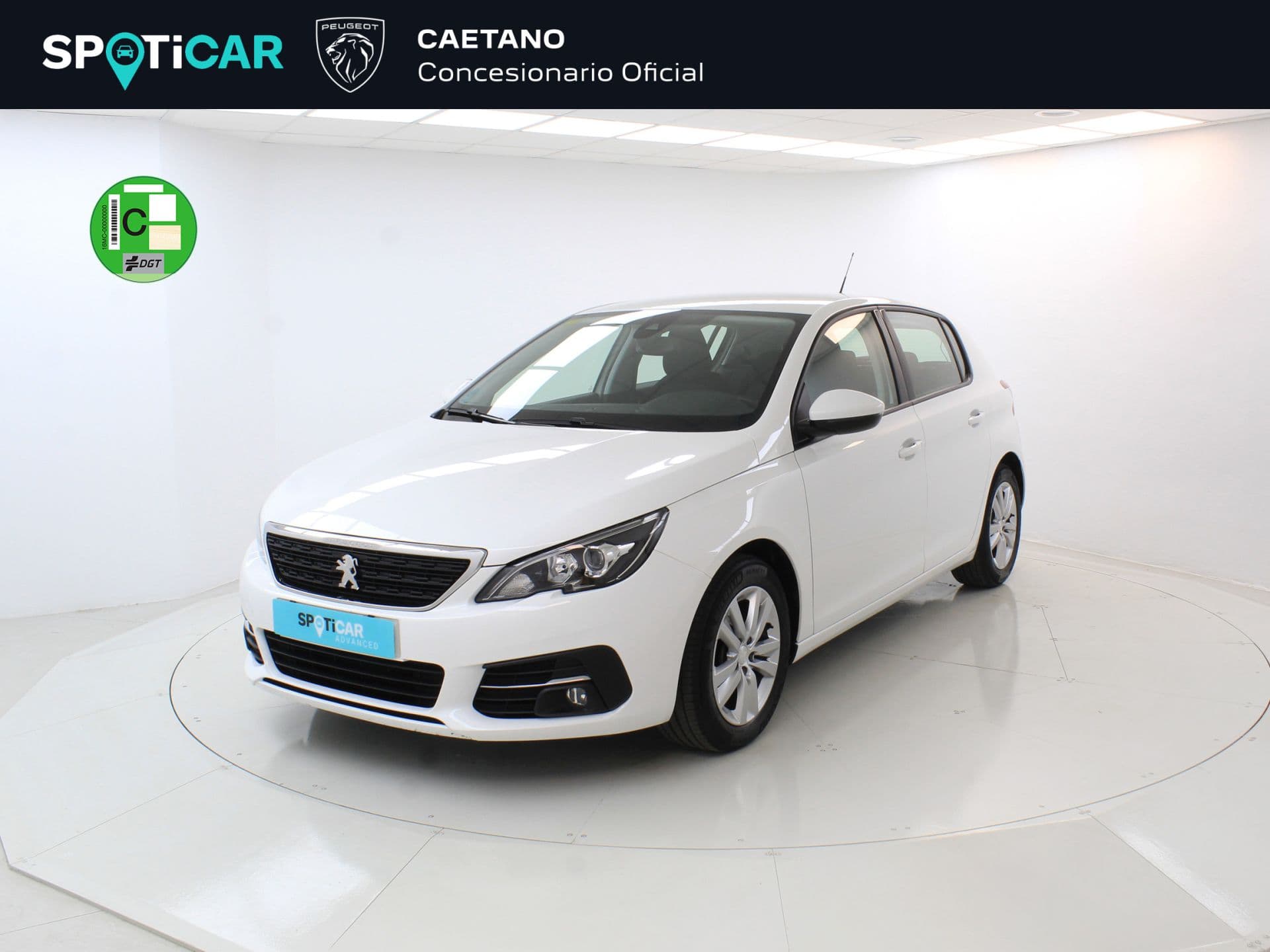 Peugeot 308 5p Active Pack PureTech 110 S&S, color Blanco, 2020, foto 1 de 6