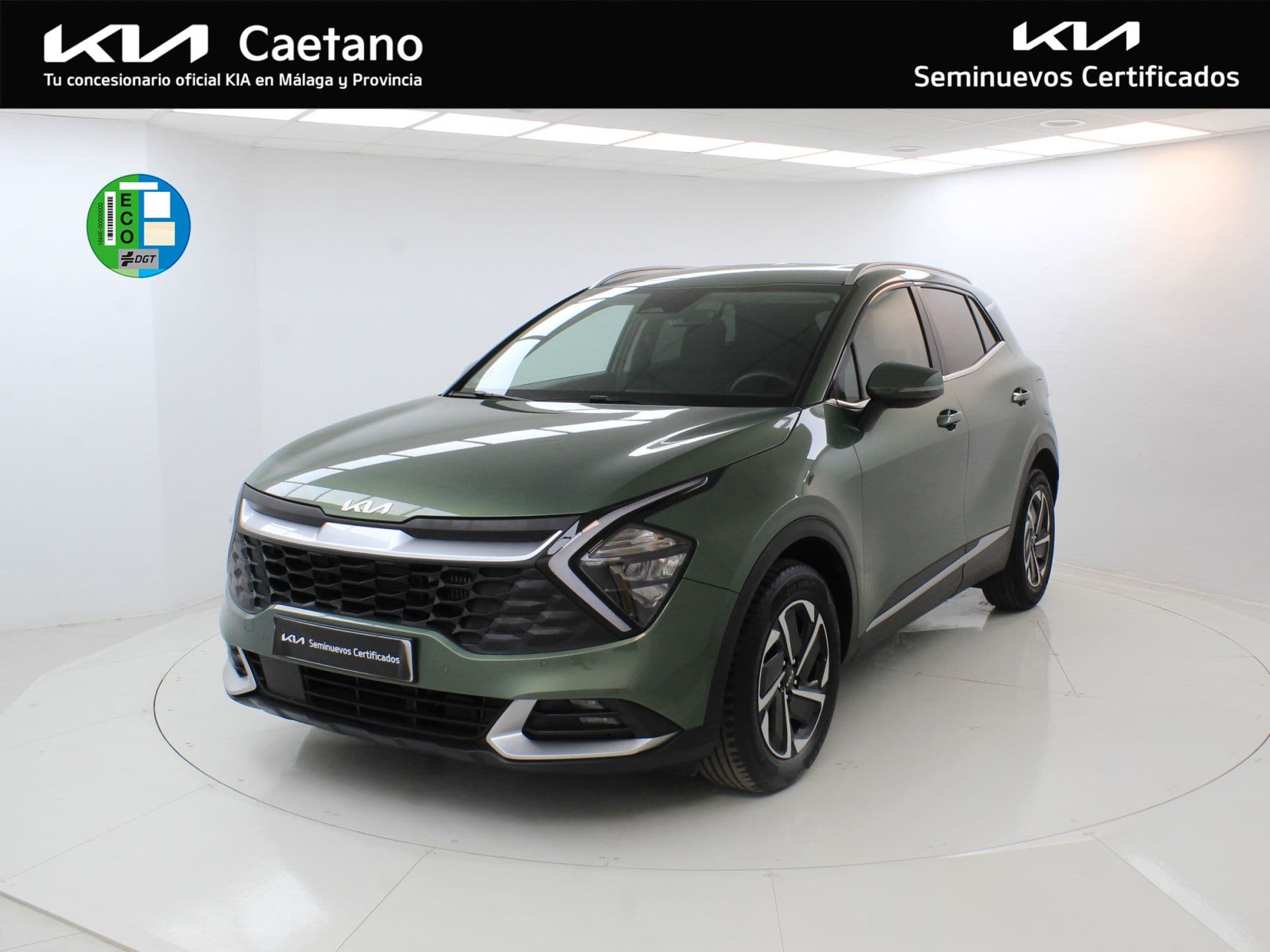Kia Sportage 1.6 T-GDi HEV 171kW (230CV) Drive 4x2, color Experience Green (metalizado), 2022