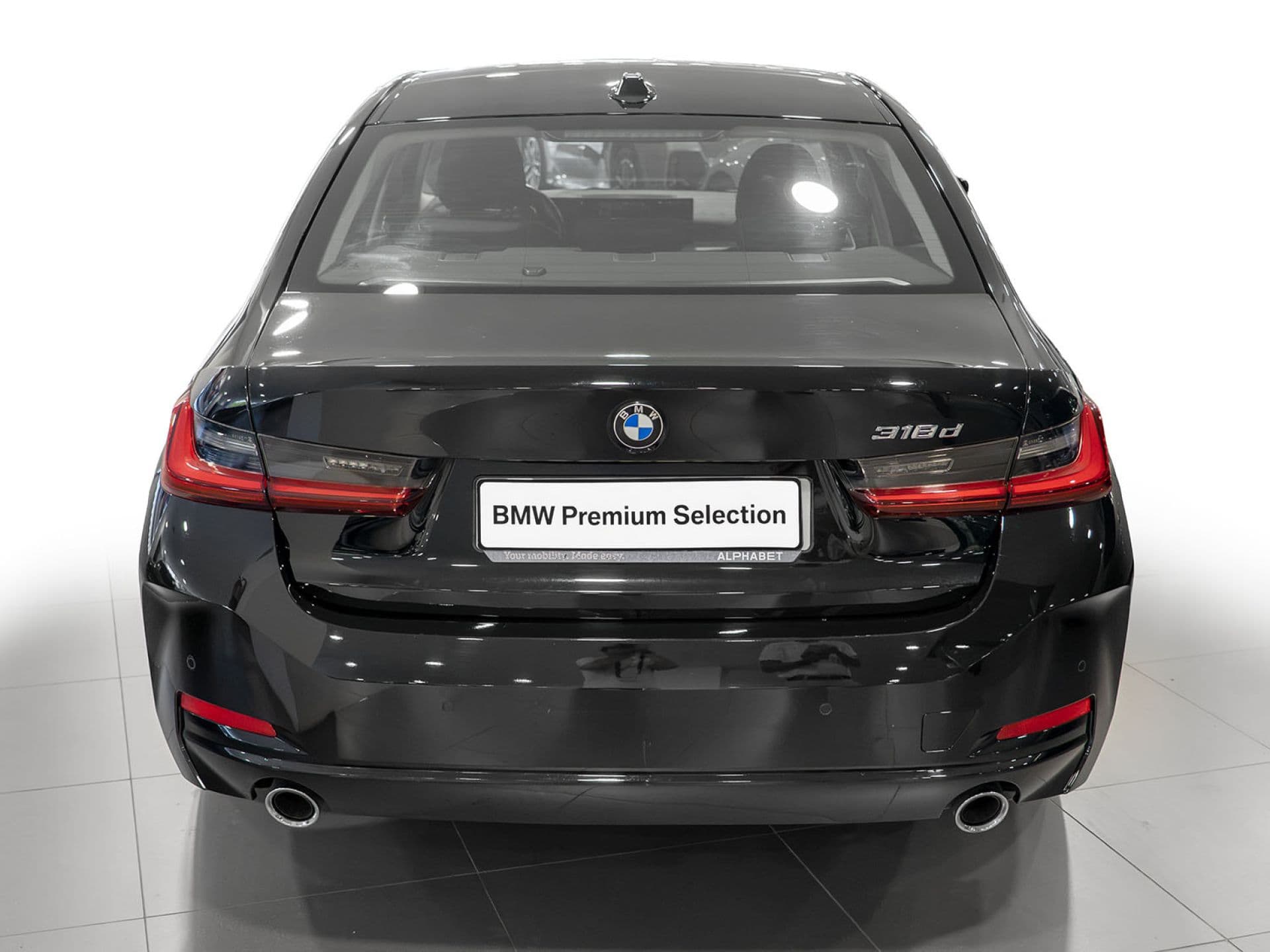 BMW Serie 3 318d Auto., color Negro (sólido), 2022, foto 5 de 8