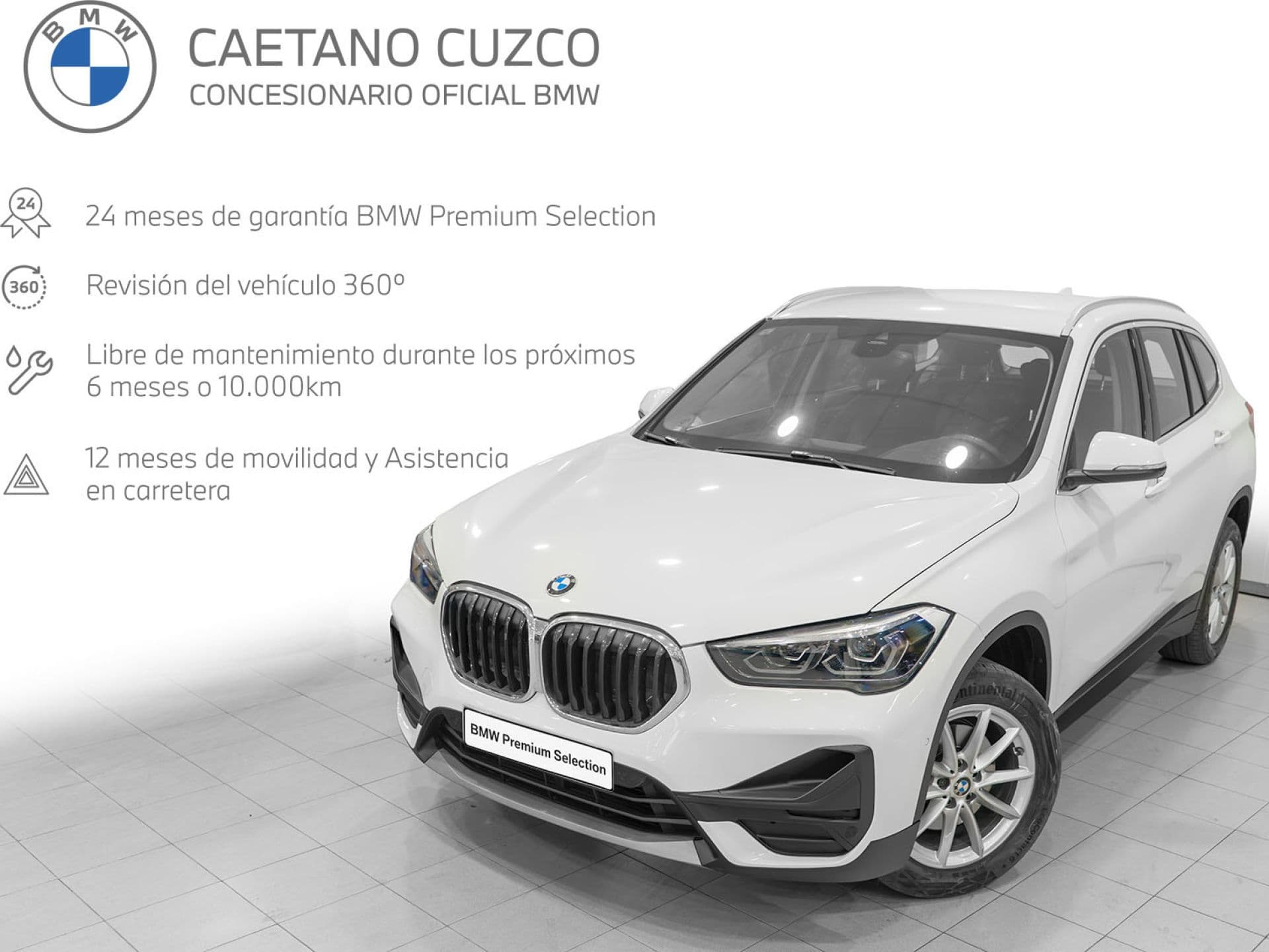 BMW X1 sDrive18d Business, color Alpinweiß (sólido), 2019, foto 1 de 8