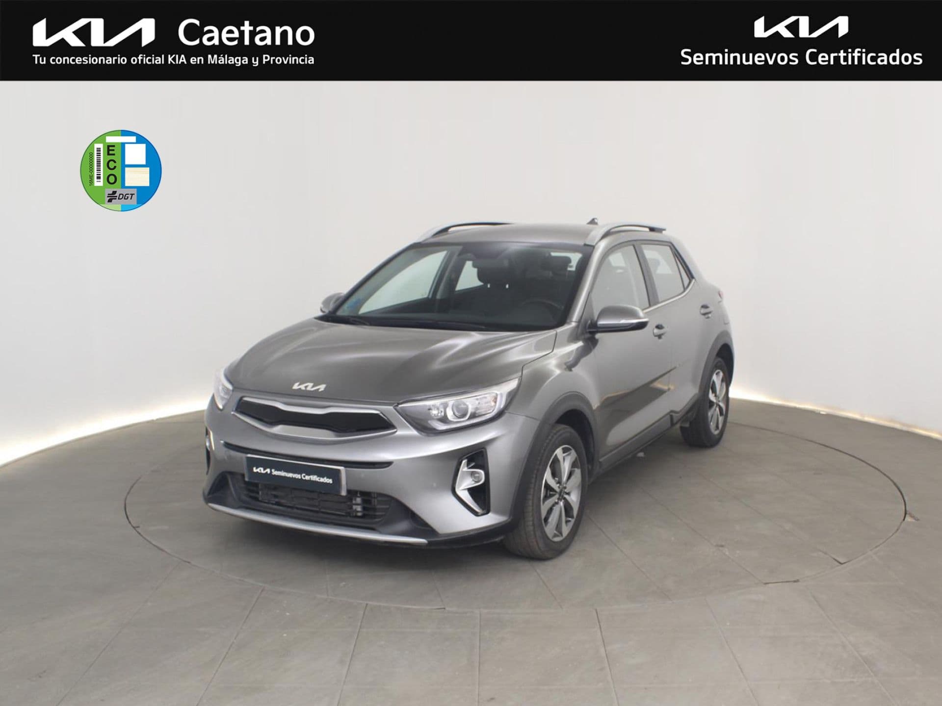 Kia Stonic 1.0 T-GDi 74kW (100CV) MHEV MT Drive, color Astro Grey (metalizado), 2025