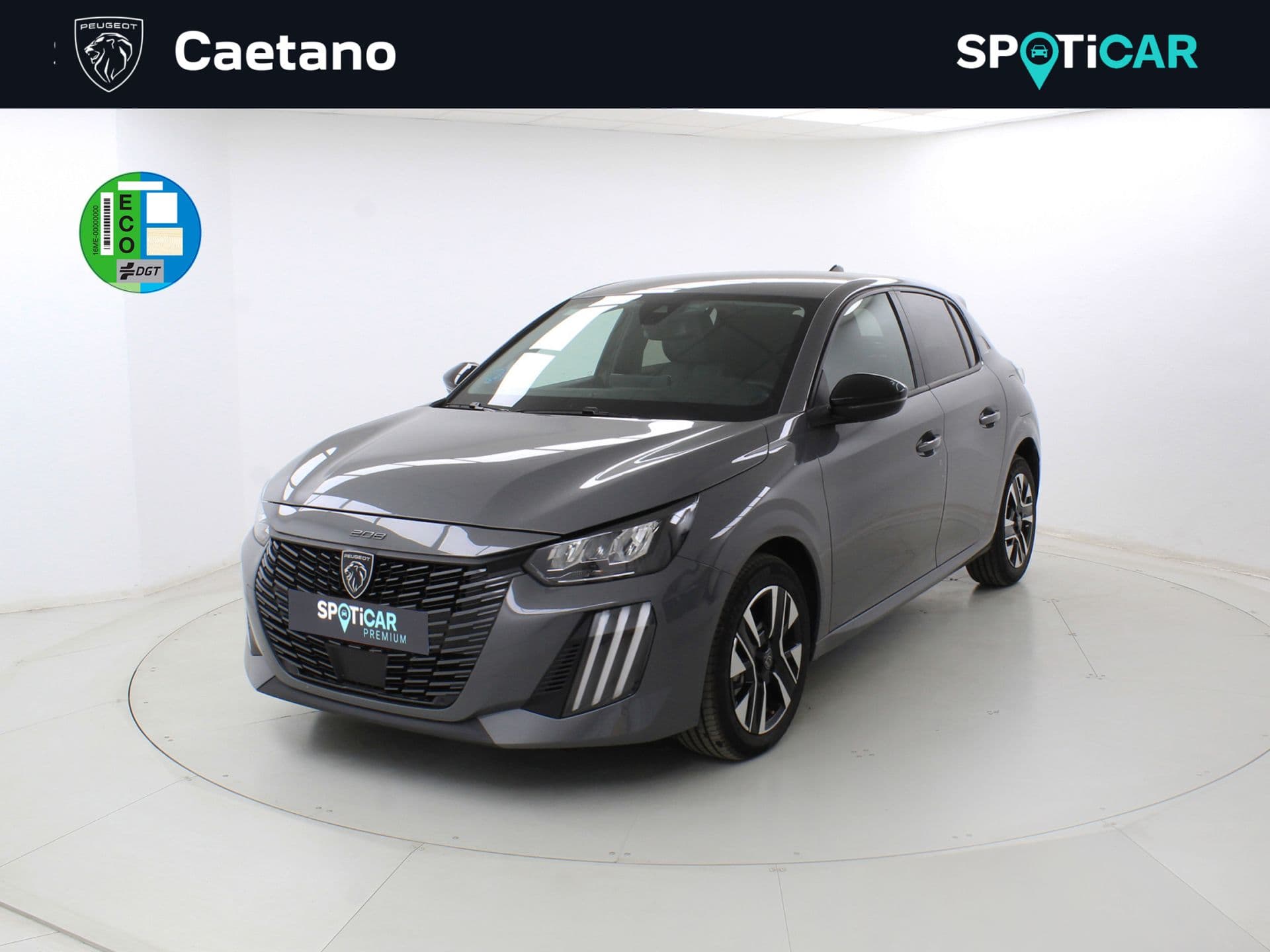 Peugeot 208 Allure HYBRID 110 eDCS6, color Blanco, 2025