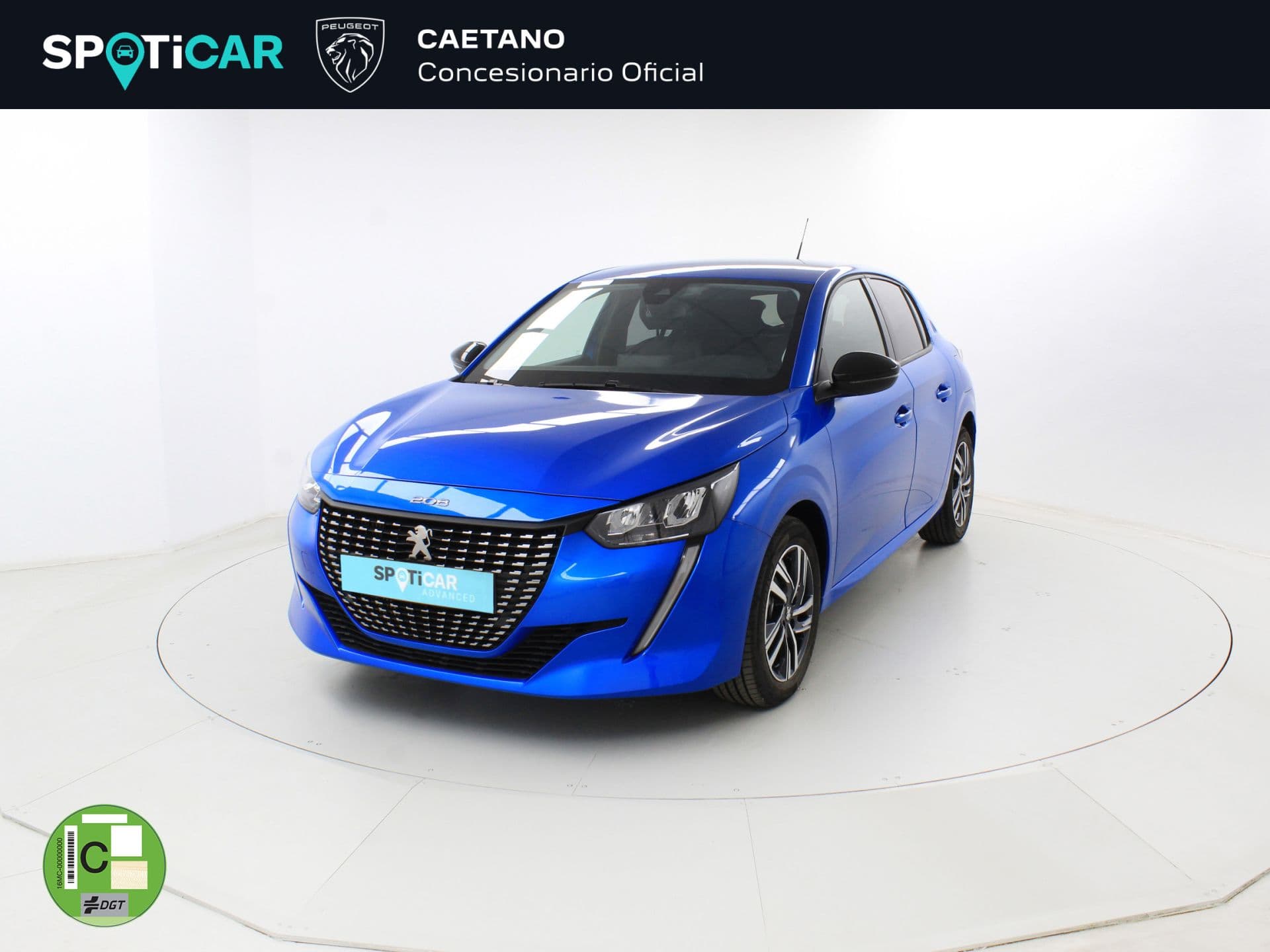 Peugeot 208 PureTech 73kW (100CV) Allure Pack, color Azul Vértigo (especial), 2022