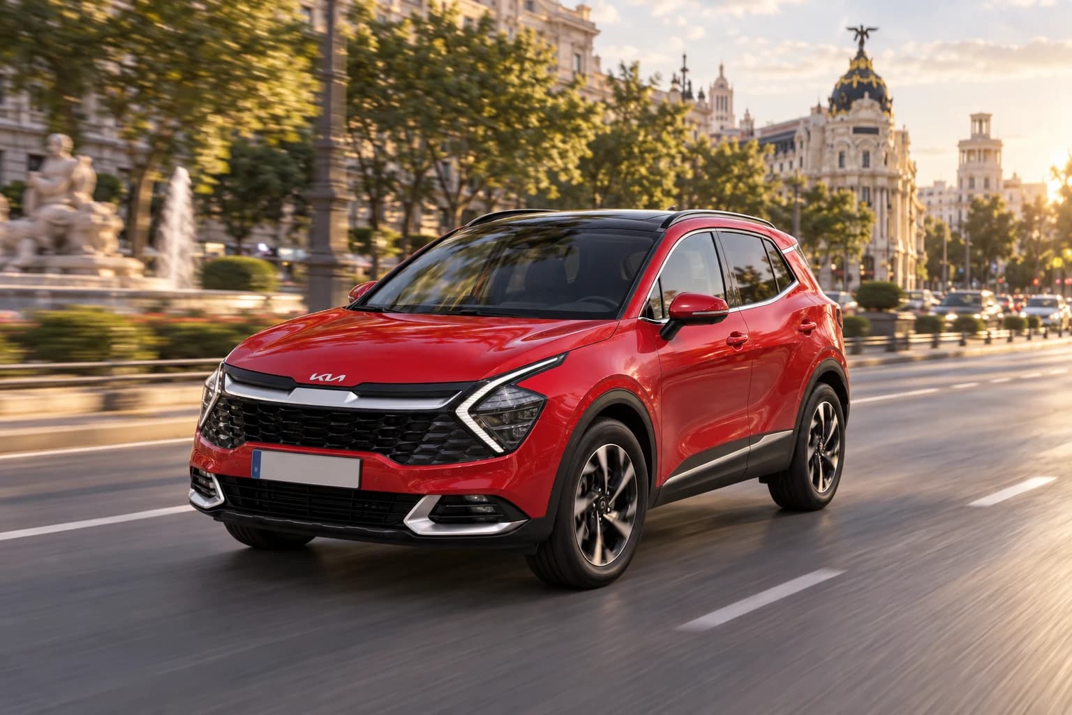Kia Sportage 1.6 T-GDi 110kW (150CV) Concept 4x2, color Infra Red (metalizado), 2022