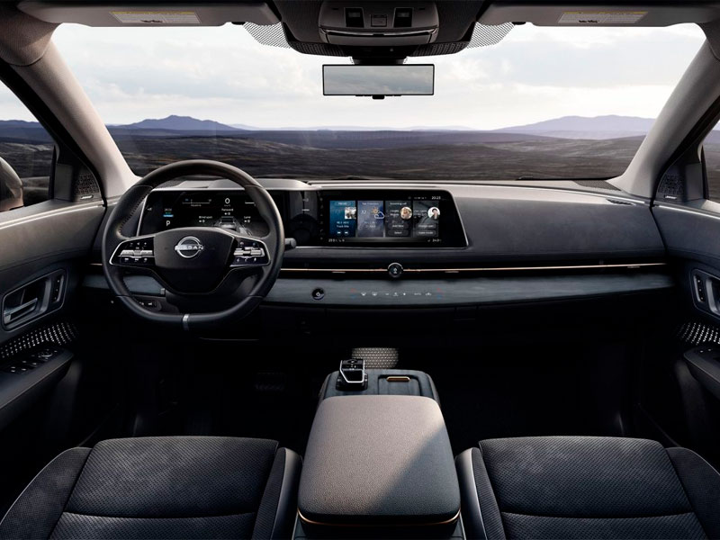 interior-nissan-ariya interior del nissan ariya