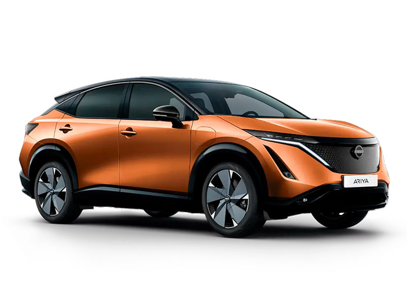 version-ariya-evolve Nissan Ariya naranja evolve version