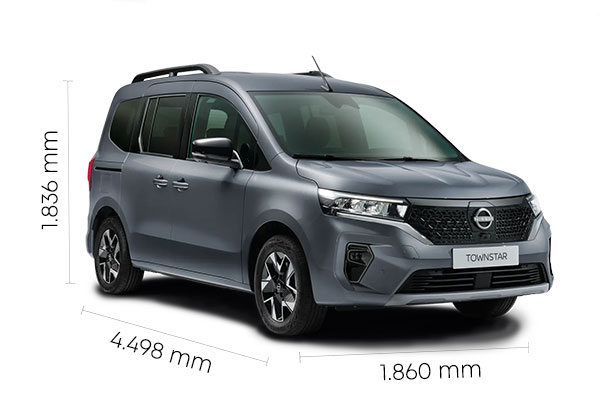 townstar-combi-dimensionesjpg medidas nissan townstar combi