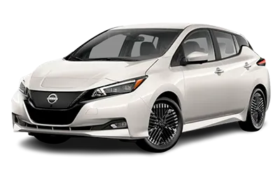 Nissan Leaf model Foto del Nissan Leaf con fondo transparente